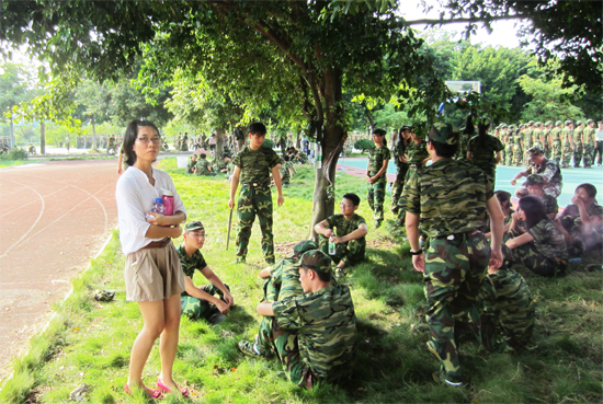 杨晓婷 任辅导员助理 广外